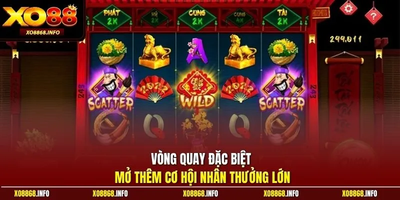 Vòng quay đặc biệt mở thêm cơ hội nhân thưởng lớn